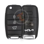 genuine kia flip key remote 3buttons 433mhz 95430 dy000 main