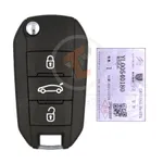 genuine citroen aircross c3 c5 c6 2014 2019 3 buttons 433 mhz flip key remote code