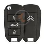 genuine citroen aircross c3 c5 c6 2014 2019 3 buttons 433 mhz flip key remote main