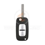 renault all models 2007 2015 flip key remote shell 2buttons aftermarket 3941 key