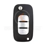 renault all models 2007 2015 flip key shell buttons aftermarket 34942 front