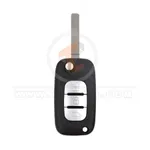 renault all models 2007 2015 flip key shell buttons aftermarket 34942 key