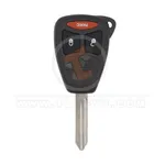 chrysler dodge jeep head key remote shell 21 buttons aftermarket 35106 front