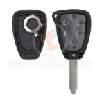 chrysler dodge jeep head key remote shell 3+1 buttons with big trunk aftermarket 35109 detail