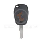 renault dacia duster 2014 head key remote shell 2buttons aftermarket 35355 back