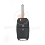 kia flip key remote shell 2buttons sedan trunk aftermarket 35358 3