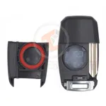 kia flip key remote shell 2buttons sedan trunk aftermarket 35358 4