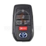 genuine toyota sienna 2021 smart key remote 4+1 B 8990h 08020 35620 front