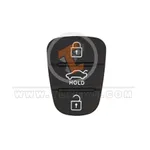 replacement rubber pad silicon 3 buttons front