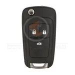 chevrolet camaro cruze 2009 proximity flip key remote 3buttons 433mhz aftermarket 34707 front