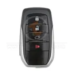 toyota land cruiser 2018 smart key remote 4 buttons 433 mhz a8 chip pn 89904 60n20 89904 60n21 89904 60n70 aftermarket brand 34831 front