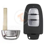 audi smart key remote shell 3button aftermarket 34838 detail