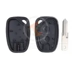 renault trafic head key remote shell 2 buttons aftermarket brand 35348 3