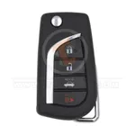 refurbished toyota flip key remote 4buttons 35379 front
