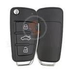 audi a2 a4 s4 cabrio avant quattro 2005 2008 flp key remote 3buttons 433mhz aftermarket 35464 main