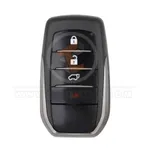 toyota land cruiser 2018 2019 smart key remote 4buttons 433mhz pn 89904 60m70 35502 front