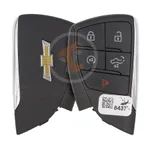 genuine chevrolet silverado 2022 2023 smart key remote 5buttons 433mhz 35050 main