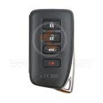 genuine lexus smart key remote 3+1 buttons 433mhz 89904 78j50 34968 front