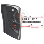 genuine lexus lx600 2022 2023 smart key remote 4 buttons 315 mhz pn 8990h 78022 8990h 78640 8990h f6031 35495 detail