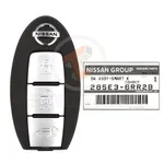 genuine nissan qashqai 2021 smart key remote 3buttons pn 285e3 6rr2b 35201 detail