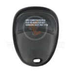 chevrolet xt 2006 2008 remote 4 buttons 315 mhz aftermarket back