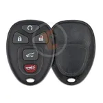gmc yukon chevrolet tahoe cadillac remote key 5 buttons 315 mhz main