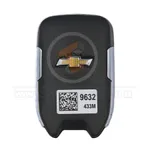 original chevrolet silverado 2019 2020 smart key 5 buttons 433 mhz back