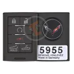 genuine chevrolet corvette 2015 2019 smart remote 6 buttons 434 mhz main