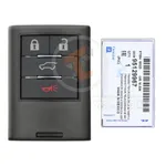 genuine chevrolet captiva 2015 smart key remote 4 buttons 433 mhz detail