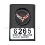 genuine chevrolet corvette 2014 2015 smart remote 5 buttons 434 mhz back