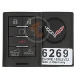 oem chevrolet corvette 2014 2015 6 buttons smart key remote main