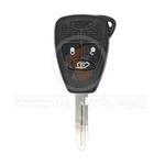 chrsyler dodge jeep 2005 head key remote 3 buttons 433 mhz aftermarket front