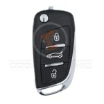 citroen c4 elysee 2004 2010 flip remote 3 buttons 434 mhz aftermarket front