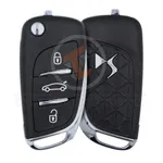 citroen c4 elysee 2004 2010 flip remote 3 buttons 434 mhz aftermarket main