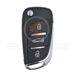 citroen c4 c4L 2004 2010 flip remote 3 buttons 434 mhz oem front