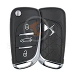 citroen c4 c4L 2004 2010 flip remote 3 buttons 434 mhz oem main