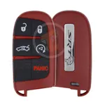 genuine dodge charger challenger srt 2019 2020 smart key remote 5 buttons 43 mhz pn 68394203aa fullpower 35483 main