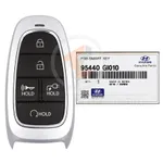 genuine hyundai loniq 2023 smart key remote 5buttons 433mhz pn 95440 gi010 35244 detail