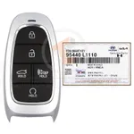 genuine hyundai sonata 2022 2023 smart key remote 5buttons 433mhz pn 95440 l1110 45245 detail