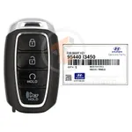 genuine hyundai kona 2023 smart key remote 4buttons 433mhz pn 95440 i3450 35248 detail