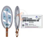 genuine hyundai ioniq 6 2023 smart key remote 4+1 buttons 433 mhz pn 95440 kl000 35476 4