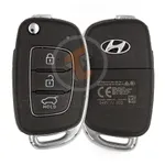 refurbished hyundai santa fe 2014 2016 flip key remote 3buttons 433mhz 34733 main