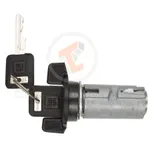 strattec ignition lock cylinder with gmkeys compatible with camaro and pontiac firebird 34651 back