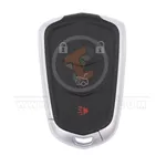 cadillac smart key remote shell 3+1 buttons sedan trunk type aftermarket 34843 front