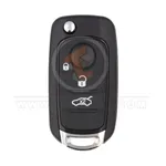 fiat egea flip key remote shell 3buttons sip22 blade aftermarket 35026 front