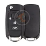 fiat egea flip key remote shell 3buttons sip22 blade aftermarket 35026 main
