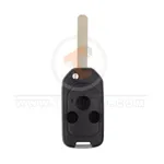 honda accord crv civic odyssey pilot ridgeline modified flip key remote shell 3buttons aftermarket key 34853