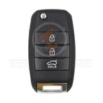 hyundai flip key remote shell 3buttons suv trunk aftermarket 34901 front