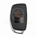 kia hyundai 2008 2012 chrome flip key remote shell 3 buttons laser back 25271