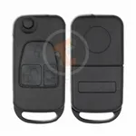 Mercedes Flip Key Remote Shell 3 Buttons HU64 Blade ML aftermarket main 33048
